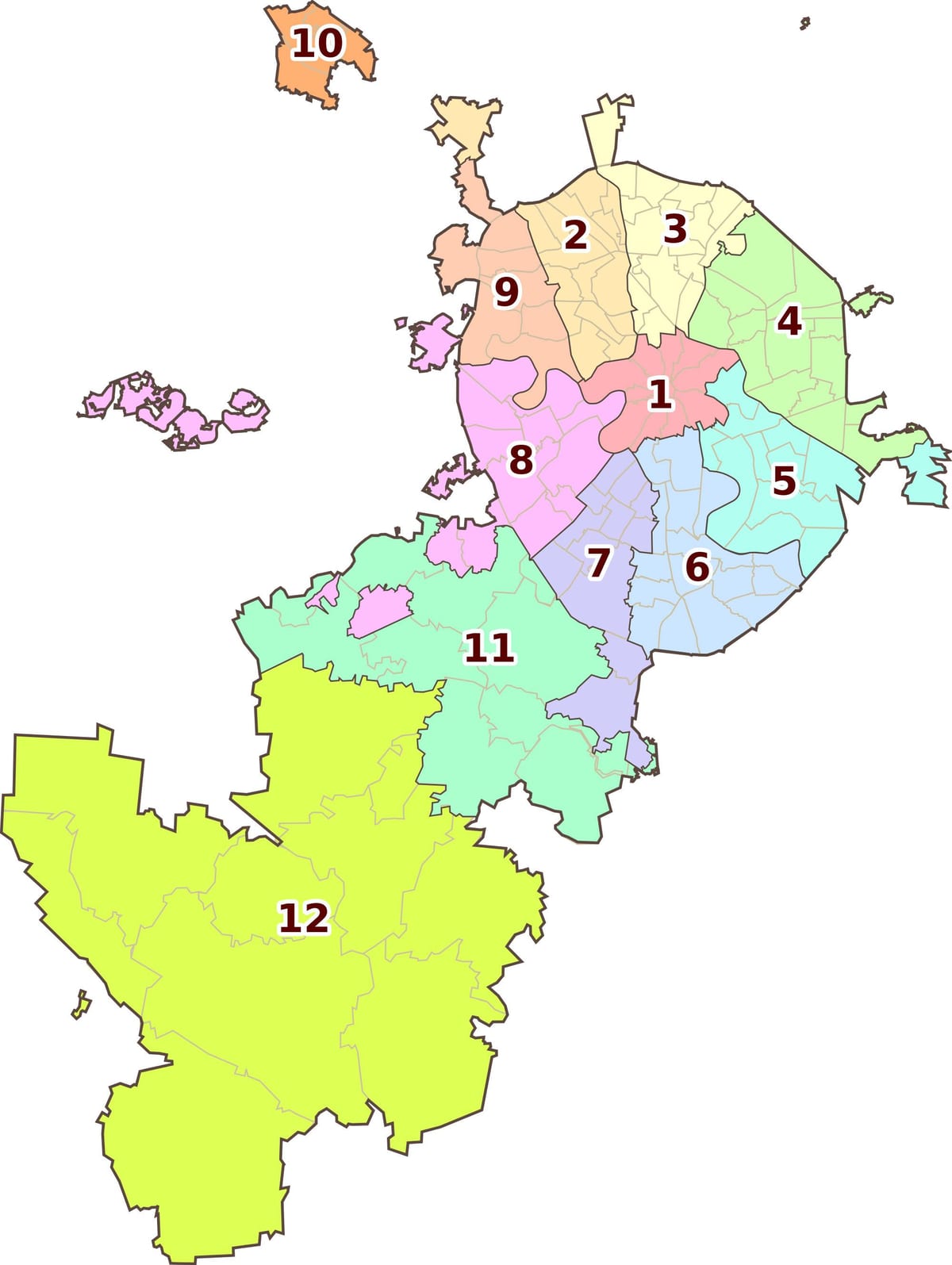 Moskva ਇਲਾਕੇ ਦਾ ਨਕਸ਼ਾ