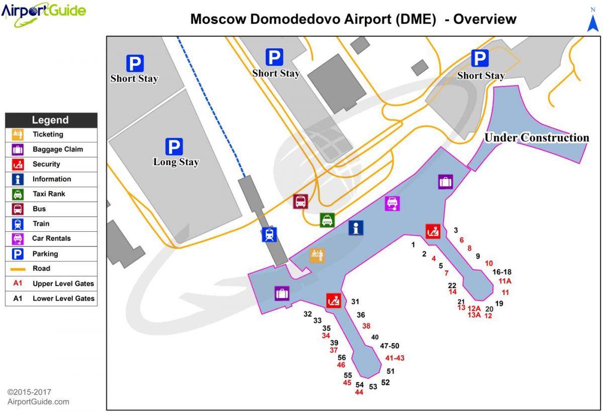 Domodedovo ਨਕਸ਼ਾ