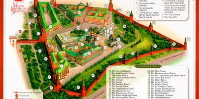 Kremlin, ਮਾਸ੍ਕੋ ਨਕਸ਼ਾ